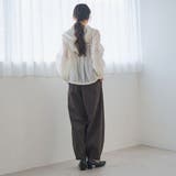 シアーワッシャーフーディシャツ | coen【women】 | 詳細画像6