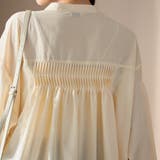 【再入荷 / 新色追加】ピンタックバンドカラーブラウス | coen【women】 | 詳細画像28