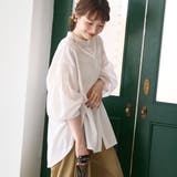 【再入荷 / 新色追加】ピンタックバンドカラーブラウス | coen【women】 | 詳細画像3