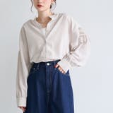 【再入荷/新色登場】ピンタックバンドカラーブラウス | coen【women】 | 詳細画像32