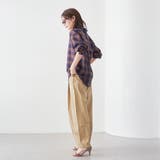 オンブレチェック シアーレギュラーシャツ | coen【women】 | 詳細画像24