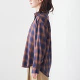 オンブレチェック シアーレギュラーシャツ | coen【women】 | 詳細画像27