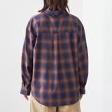 オンブレチェック シアーレギュラーシャツ | coen【women】 | 詳細画像28