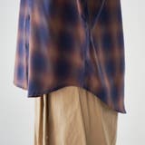 オンブレチェック シアーレギュラーシャツ | coen【women】 | 詳細画像32