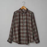 オンブレチェック シアーレギュラーシャツ | coen【women】 | 詳細画像36