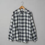 オンブレチェック シアーレギュラーシャツ | coen【women】 | 詳細画像39