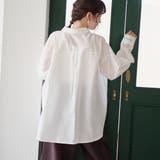 イージーケア2wayシャツ＿レギュラーカラー | coen【women】 | 詳細画像3 