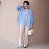 イージーケア2wayシャツ＿レギュラーカラー | coen【women】 | 詳細画像32 