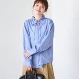 【イージーケア】2wayシャツ＿フリルネック | coen【women】 | 詳細画像12 