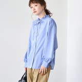 【イージーケア】2wayシャツ＿フリルネック | coen【women】 | 詳細画像13 