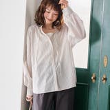 【イージーケア】2wayシャツ＿フリルネック | coen【women】 | 詳細画像18 