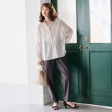 【イージーケア】2wayシャツ＿フリルネック | coen【women】 | 詳細画像22 