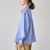 【イージーケア】2wayシャツ＿フリルネック | coen【women】 | 詳細画像27 