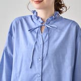 【イージーケア】2wayシャツ＿フリルネック | coen【women】 | 詳細画像29 