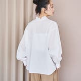 【イージーケア】2wayシャツ＿フリルネック | coen【women】 | 詳細画像4 