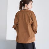 【イージーケア】フィールドシャツジャケット | coen【women】 | 詳細画像10 