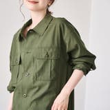 【イージーケア】フィールドシャツジャケット | coen【women】 | 詳細画像17 