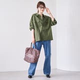 【イージーケア】フィールドシャツジャケット | coen【women】 | 詳細画像18 