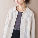 【イージーケア】フィールドシャツジャケット | coen【women】 | 詳細画像4 