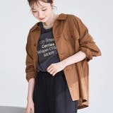 【イージーケア】フィールドシャツジャケット | coen【women】 | 詳細画像8 