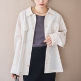 NATURAL | 【イージーケア】フィールドシャツジャケット | coen【women】