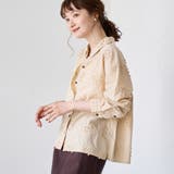 3D刺繍ロングスリーブシャツ | coen【women】 | 詳細画像17