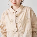 3D刺繍ロングスリーブシャツ | coen【women】 | 詳細画像20