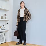 TRオンブレチェックフーディシャツ | coen【women】 | 詳細画像13 