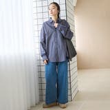 コットンミニチェックオックスシャツ | coen【women】 | 詳細画像12 