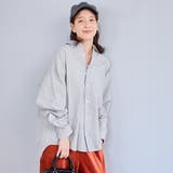 コットンミニチェックオックスシャツ | coen【women】 | 詳細画像2 