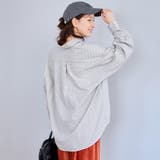 コットンミニチェックオックスシャツ | coen【women】 | 詳細画像4 