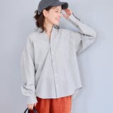 OFF WHITE | コットンミニチェックオックスシャツ | coen【women】