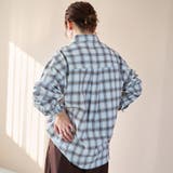 【スプリングカラー】ネルチェック レギュラーカラー長袖シャツ | coen【women】 | 詳細画像12
