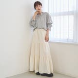 【スプリングカラー】ネルチェック レギュラーカラー長袖シャツ | coen【women】 | 詳細画像14