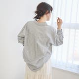 【スプリングカラー】ネルチェック レギュラーカラー長袖シャツ | coen【women】 | 詳細画像19
