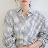 【スプリングカラー】ネルチェック レギュラーカラー長袖シャツ | coen【women】 | 詳細画像20