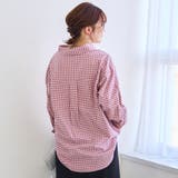 【スプリングカラー】ネルチェック レギュラーカラー長袖シャツ | coen【women】 | 詳細画像8