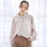 【イージーケア】2wayシャツ＿レギュラーカラー | coen【women】 | 詳細画像5 