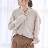 NATURAL | 【イージーケア】2wayシャツ＿レギュラーカラー | coen【women】