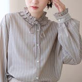 【イージーケア】フリルネックシャツ | coen【women】 | 詳細画像16 