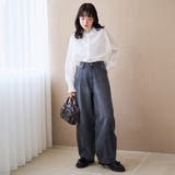 【イージーケア】フリルネックシャツ | coen【women】 | 詳細画像2 