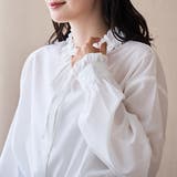 【イージーケア】フリルネックシャツ | coen【women】 | 詳細画像6 