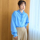 【イージーケア】フリルネックシャツ | coen【women】 | 詳細画像9 