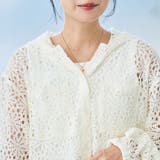 フラワーレースフーディシャツ | coen【women】 | 詳細画像7