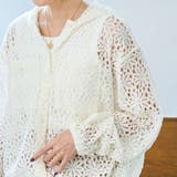 フラワーレースフーディシャツ | coen【women】 | 詳細画像8