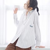 OFF WHITE | 【PENNEYS（ぺニーズ）別注】ストライプシャツ | coen【women】