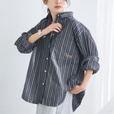 DK.GRAY | 【PENNEYS（ぺニーズ）別注】ストライプシャツ | coen【women】