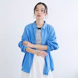 【新色登場】リネンレーヨンレギュラーカラーシャツ（インフルエンサー紹介アイテム） | coen【women】 | 詳細画像13 