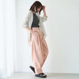 【新色登場】リネンレーヨンレギュラーカラーシャツ（インフルエンサー紹介アイテム） | coen【women】 | 詳細画像20 