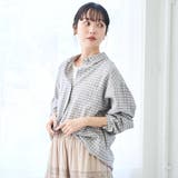 【新色登場】リネンレーヨンレギュラーカラーシャツ（インフルエンサー紹介アイテム） | coen【women】 | 詳細画像24 